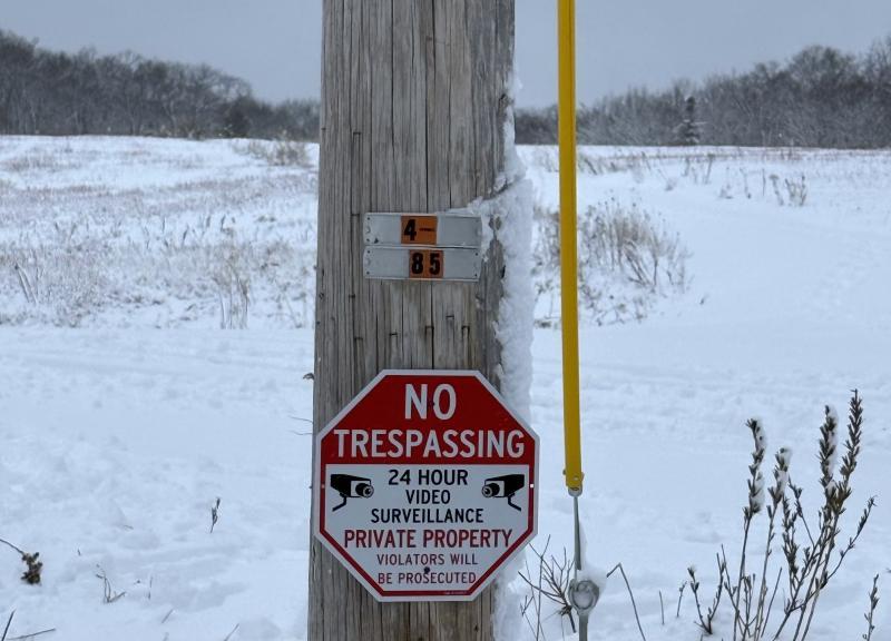 This morning I posted signs because people in opposition have trespassed onto my land, taking photographs, and using those images as public opposition to my project. I regret having to close down the property in this way because I would prefer to keep it completely open to you all.