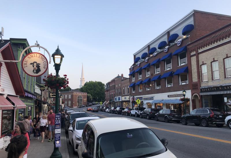 Downtown Camden, July 4, 2019 (File photo Lynda Clancy)