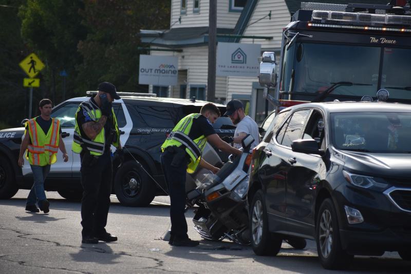 crash scene