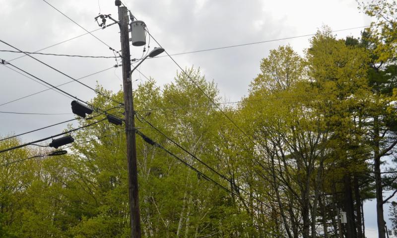 powerlines overhead