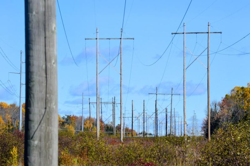 powerlines overhead