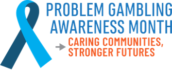 Problem Gambling Awareness Month logo