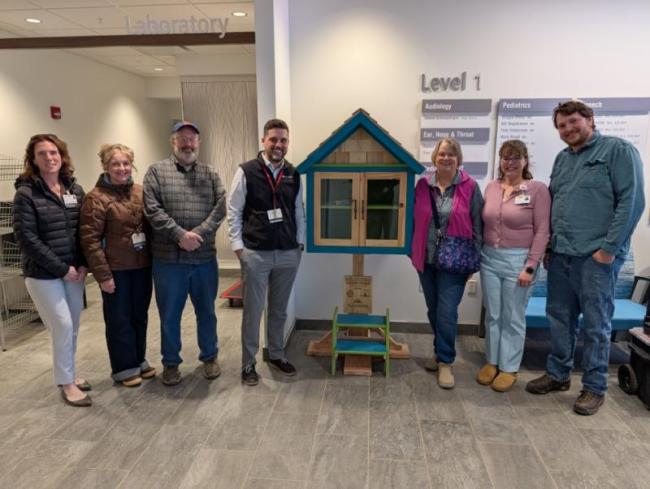 Little library group photo