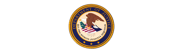 U.S. Department of Justice logo