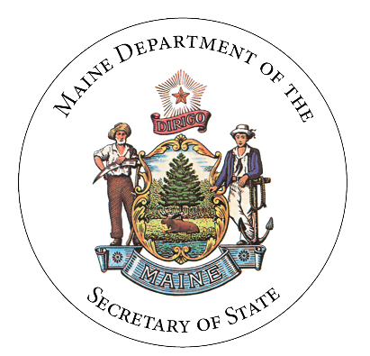 Maine Department of Secretary of State logo