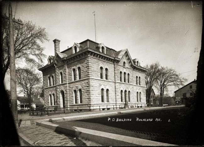 black and white photo of historic building
