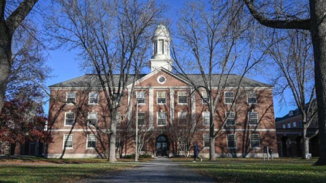 exterior of a building on the university of maine campus