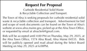Town of Alna - Request for Proposal