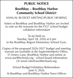 AOS 98 | ROCKY CHANNELS SCHOOL SYSTEM - Annual Budget Meeting/Public Hearing