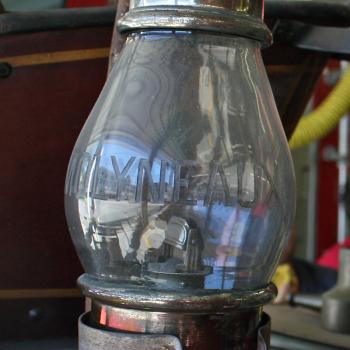The 1892 horse-drawn steam fire pumper was purchased for the town of Camden by the Molyneaux family and it replaced hand-powered pumpers and bucket brigades.