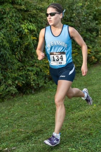 Oceanside's Abby Hersom returned to the races after a year off with an impressive second place finish. Photo by Ron Hawkes. Photo by Ron Hawkes