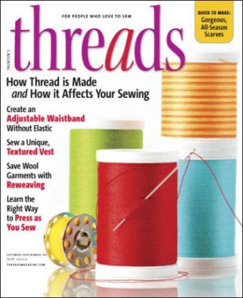 Threads Magazine back issues - sewing (Brewer)