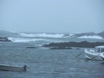 Annie B. shot this photo at the harbor on Matinicus.