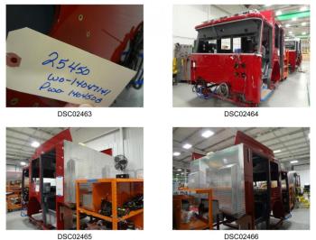 On Oct. 4, Pierce sent along another batch of photos to Camden Fire Department, updating construction progress.
