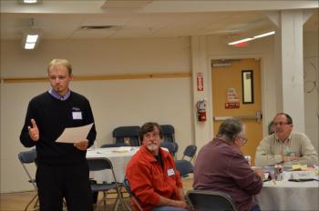 Will Clayton, Kyle Swan, John Root and Brian Harden. (Photo by Lynda Clancy)