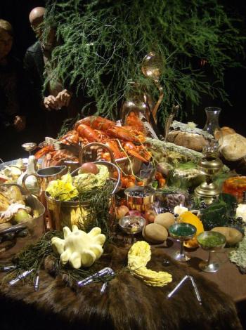Live Feed, last year's interactive art installation. Wonder what is next? farnsworth, the collective, 2nd annual bash