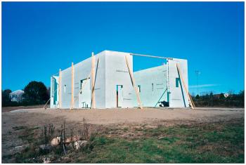 WINTER HARBOR – A new gas station under construction a little bit Down East.