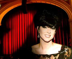 Christopher Kenney, a.k.a. Edie and 'The Mistress of Sensuality' directs "Mommie Queerest" at the Camden Opera House Nov. 16. (Photo courtesy Camden Harbour Inn)