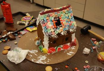 And a roof covered with fruity "Os" can be the most tedious option. (Photo by Holly S. Edwards)