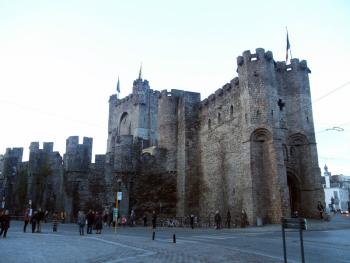 The castle. Once the bastion of divine royal rule, it is now overrun with commoners. (Photo by Ari Snider)