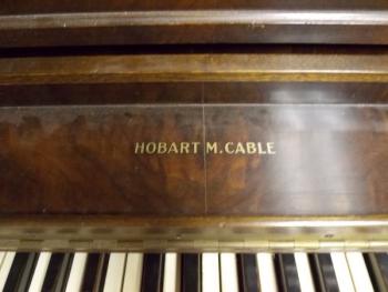 vintage piano