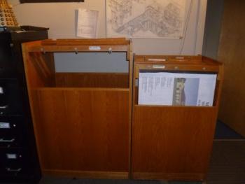 Wooden File Hanging Racks (Portland)