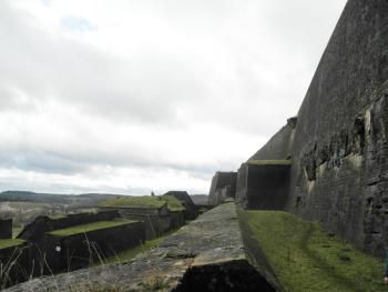 "We poked about the mossy ramparts, enjoying the solitude and countryside vistas."