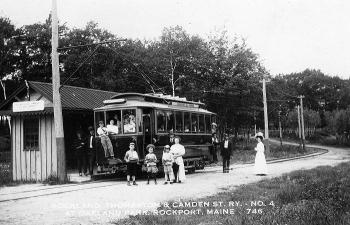 Car No. 4 at Oakland Park in Rockport.