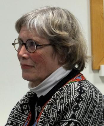 Anne Morris, curator of the Rockland Historical Society. (Photo by Chris Wolf)