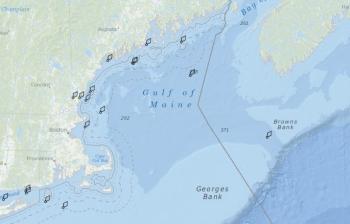 Buoys with sensors for all manner of data collection are located throughout the Gulf of Maine and down the coast to Long Island.