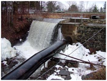 The power generating equipment at Mason Pond is among the newer stock in the Goose River Hydro system and would likely be the first to generate power. (Photo by Ethan Andrews)