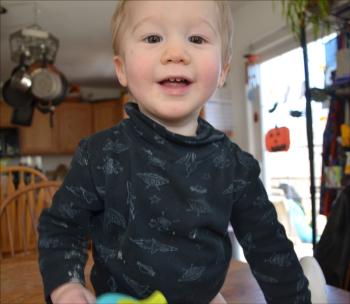 Jack O'Brien, Andy's little brother. (Photo by Lynda Clancy)