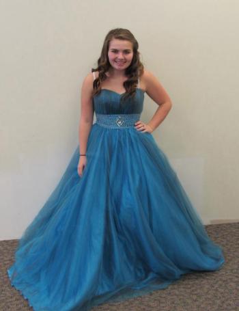 Truly a 'Cinderella For A Day.' (Photo by Kay Stephens) Cinderella Project of Maine