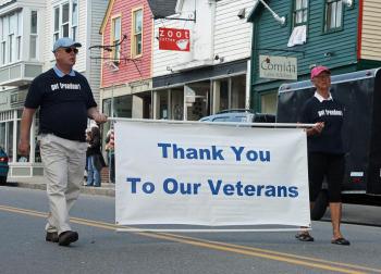 The Grants march in Camden's Memorial Day parade. (Photo by Holly S. Edwards)