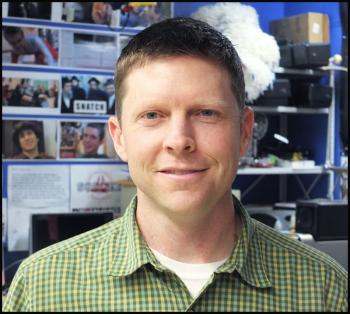 Chris Walker-Spencer, Visual and Media Technology Instructor at Camden Hills Regional High School