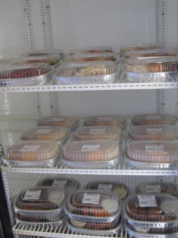 Take out selections. Photo by Kay Stephens