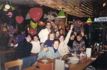 The original GNO crew with John sometime around 1995. (Photo by Kay Stephens)