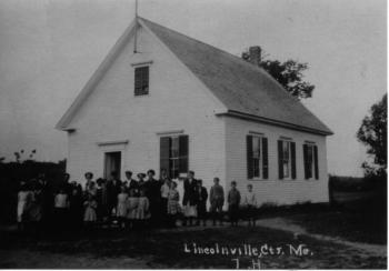 The former Lincolnville Center Schoolhouse, where local children were educated until the 1940s. (Photo courtesy Lincolnville Historical Society)