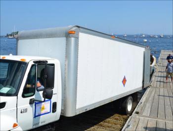 A truck full of fireworks. (Photo by Lynda Clancy)