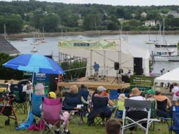 Singer Michael Black performs during the 2013 Maine Celtic Celebration in Belfast. (Photo by Erica Thoms)