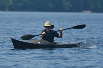 Sunday was a beautiful day for the 38th Annual Megunticook Lake Race. (Photo by Ron Hawkes)