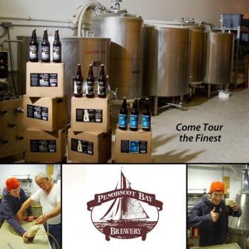 First stop on the Beer Trail. (Courtesy Penobscot Bay Brewery)