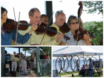 The Belfast Fiddlers play Harbor Fest in Belfast mid-morning Sturday.