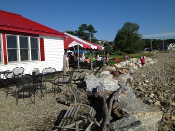 McLaughlin’s Lobster Shack, site of the Blueberry Wingding.