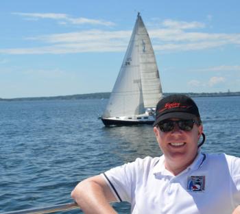 Dan Bookham, Rendezvous volunteer. (Photo by Lynda Clancy)