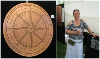 Teresa Mowery and her PatinaStudio. (Photo by Erica Thoms)