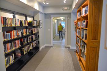 This is the new release section of the library. (Photo by Ron Hawkes)