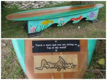 ‘Catch a Wave’ by Bonnie Pierce and Michael Tracey. (Photo by Erica Thoms)