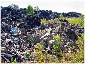 A view in the opposite direction from the photo above that includes Maine DEP’s Michael Parker. (Photo by Ethan Andrews)