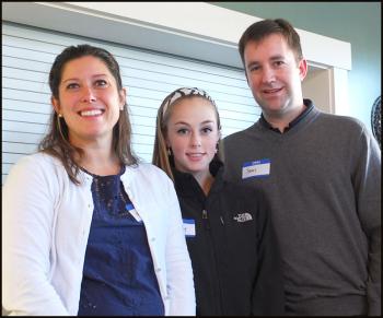 Hall family of South Thomaston. Left to right: Fletcher, Sydney and Sam.